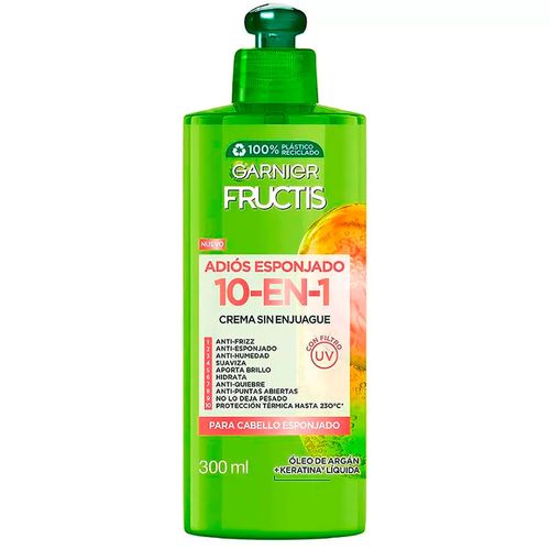 Crema de peinar FRUCTIS adiós esponjado 300 ml