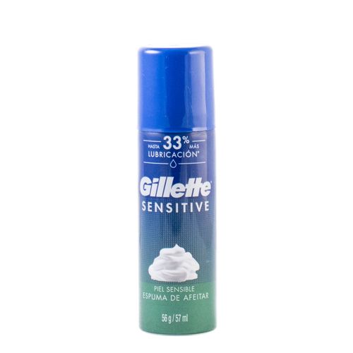 Espuma de afeitar GILLETTE Foam sensitive 56 g