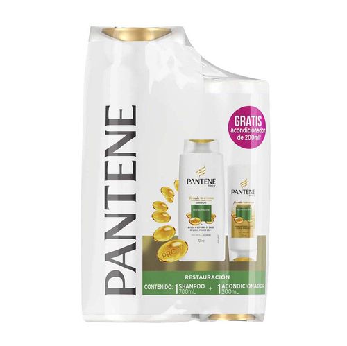 Pack PANTENE Restauración shampoo + acondicionador