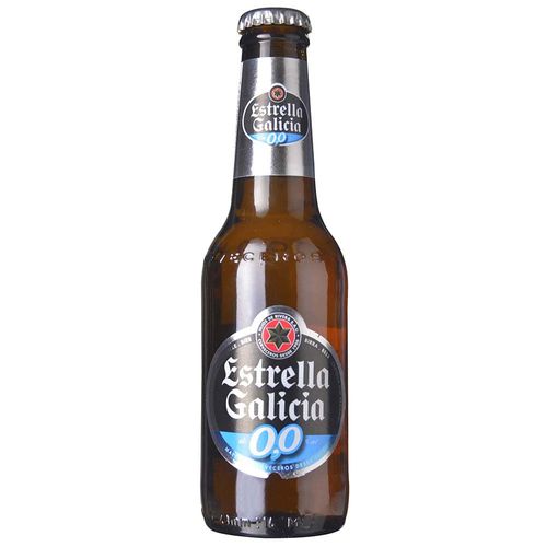 Cerveza sin alcohol ESTRELLA DE GALICIA 250 ml