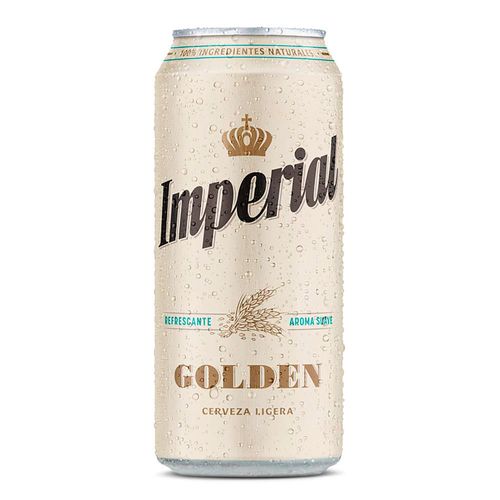 Cerveza IMPERIAL golden 473 ml