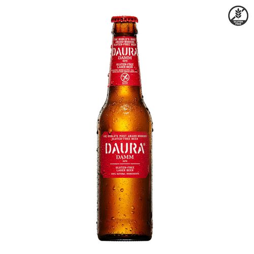 Cerveza estrella DAURA sin gluten 300ml