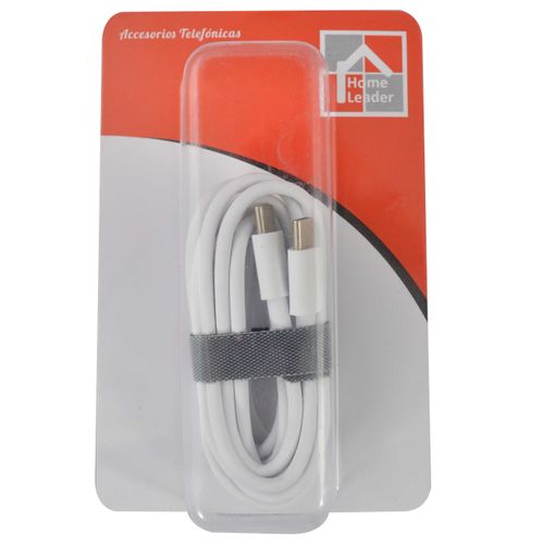 Cable USB HOME LEADER tipo C a tipo C 2m