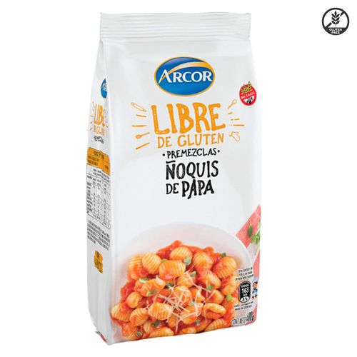 Premezcla para ñoquis sin gluten ARCOR 400gr
