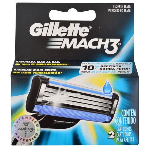 Repuesto Máquina GILLETTE Mach 3 2 un.