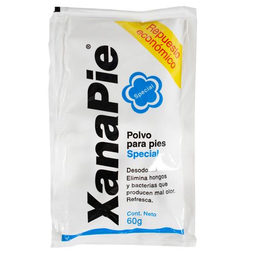 Polvo para pies special XANAPIE repuesto 60 g