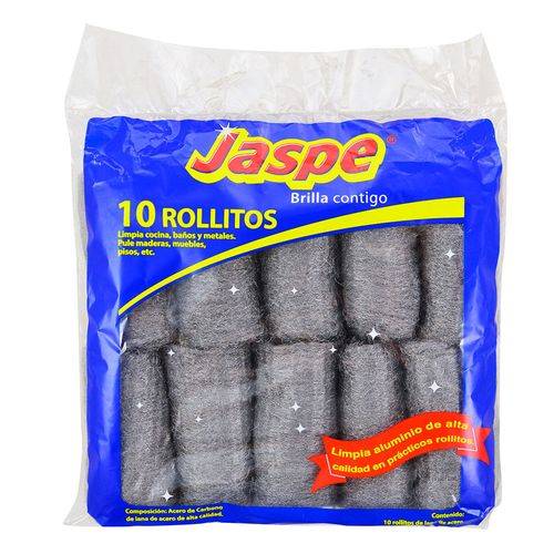 Esponja de aluminio JASPE 10 rollitos