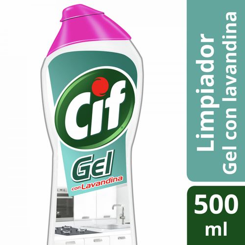 Limpiador CIF Gel con Lavandina Ultra Blanco 500 ml