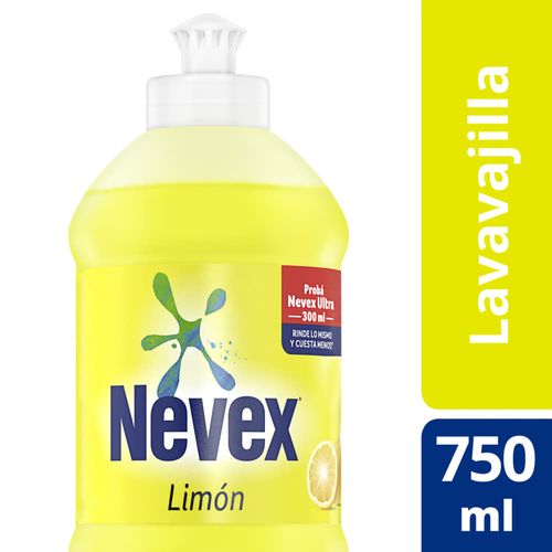 Detergente cristalino NEVEX limón 750 ml
