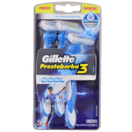 Máquina de afeitar desechable GILLETTE Cool 3 un.