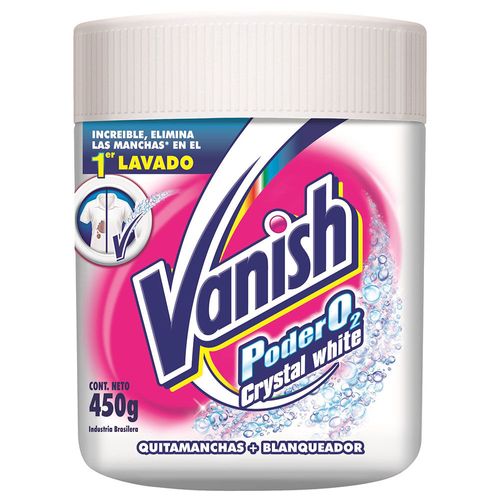 Quitamancha polvo VANÍSH Poder O2 White 450 g