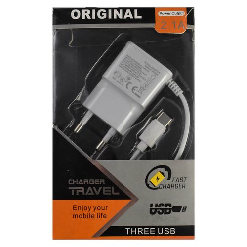 Cargador pared micro usb market 2amp