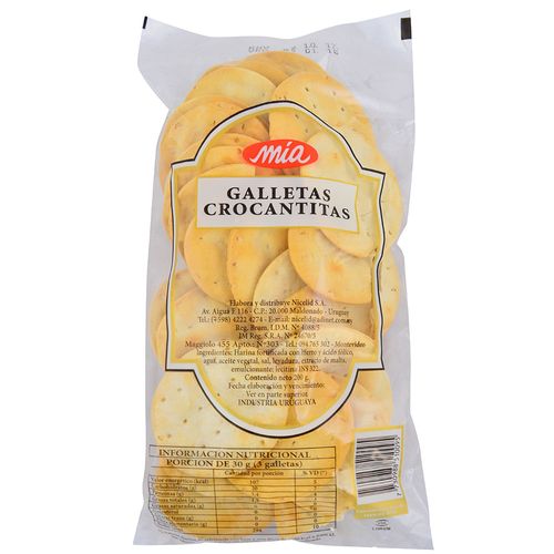 Galleta CROCANTITAS 200 g