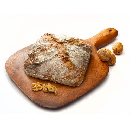 Pan rústico con nueces x un.