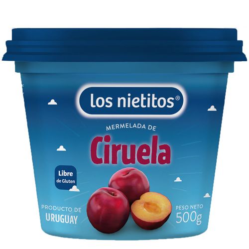 Mermelada ciruela LOS NIETITOS 500 g
