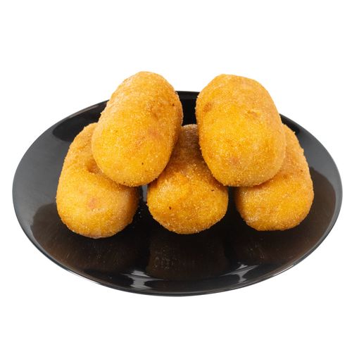Croquetas de Jamón y Queso en bandeja x 100 g
