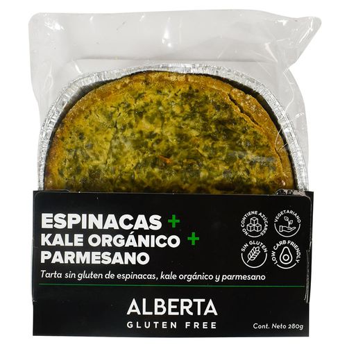 Tarta espinacas y parmesano x un. 250 g