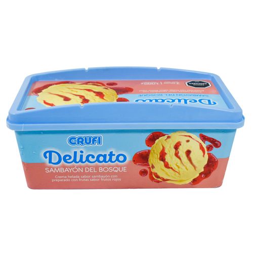 Helado CRUFI Delicato Sambayón del Bosque 2 L