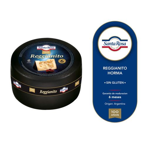 Queso reggianito horma SANTA ROSA x 100 g