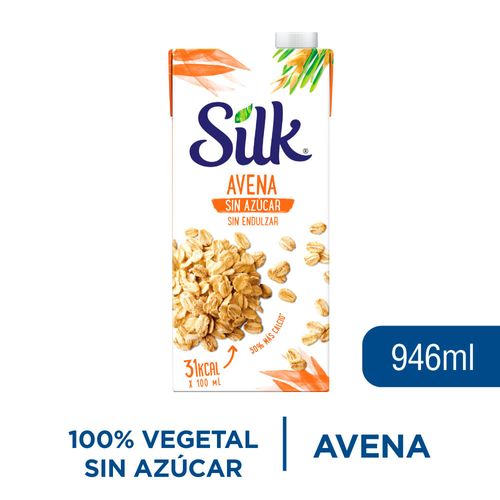 Bebida avena sin azúcar SILK 946 ml