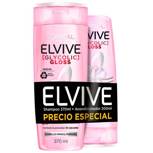 Pack ELVIVE Shampoo 370 ml Acondicionador 200 ml