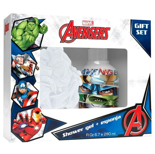 Set Disney Avengers Shower Gel Esponja