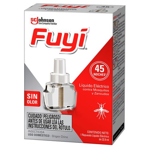 Insecticida líquido FUYI repuesto 32,9 ml