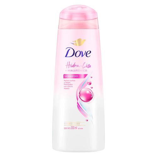 Shampoo DOVE hidra liso 200 ml