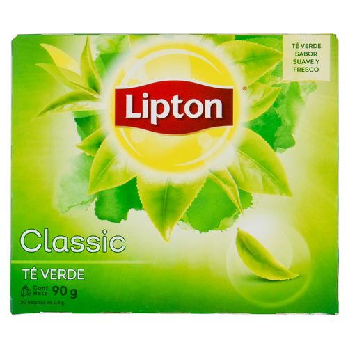 Té Verde LIPTON 50 Sobres