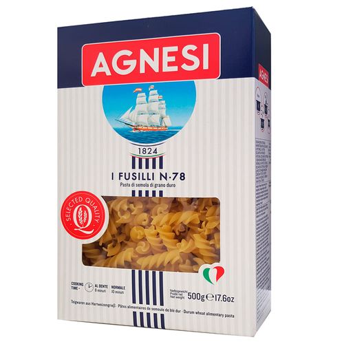 Fideos Fusilli AGNESI 500 g