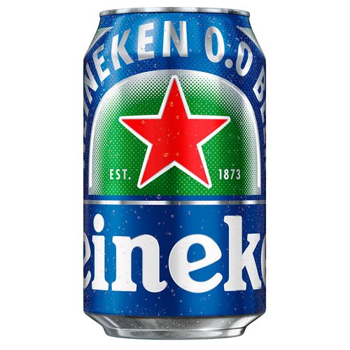 Cerveza sin Alcohol HEINEKEN 0.0 % Alcohol 350 ml