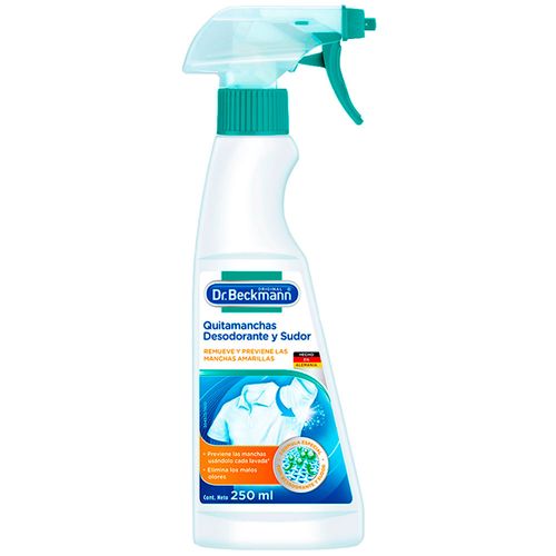 Quitamanchas DR.BECKMANN desodorante y sudo 250 cc