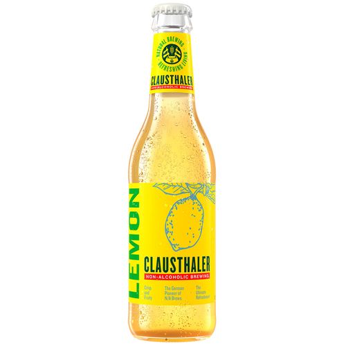 Cerveza sin alcohol CLAUSTHALER con limón 330 ml