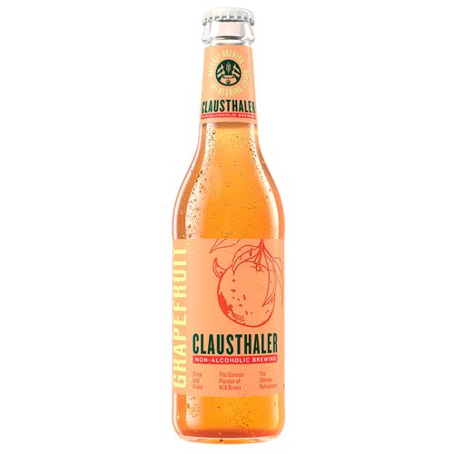 Cerveza sin alcohol CLAUSTHALER con pomelo 330ml