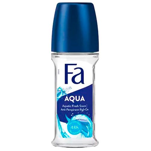 Desodorante FA roll on aqua men 50 ml