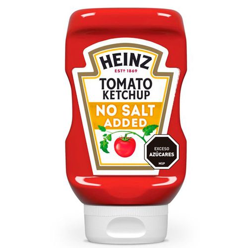 Salsa kétchup HEINZ sin sal 397 g