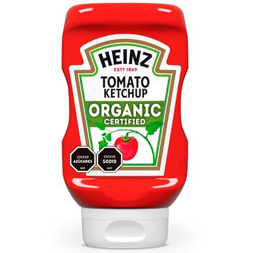 Salsa kétchup orgánica HEINZ 397 g
