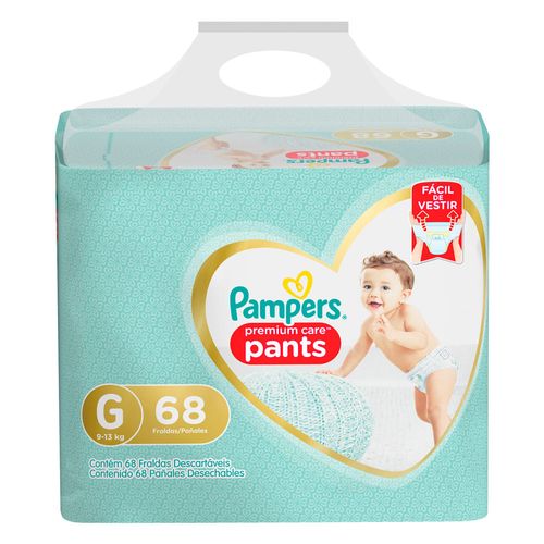 Pañal PAMPERS Premium Care Pants G 68 un.