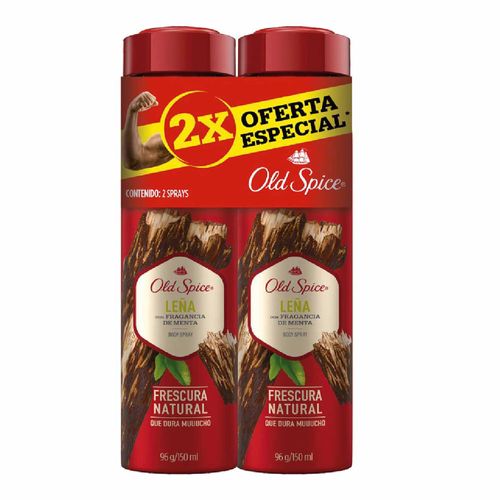 Pack x 2 Desodorante OLD SPICE Spay Lena