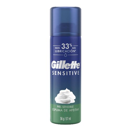 Espuma de afeitar GILLETTE Foam sensitive 56 g