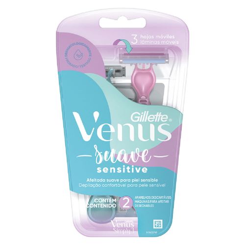 Máquina de afeitar GILLETTE venus Simply Sensitive