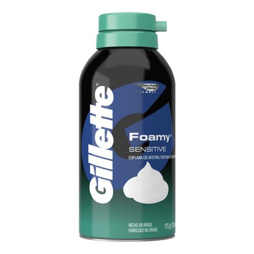 Espuma de afeitar GILLETTE Foamy piel sensible 175 g