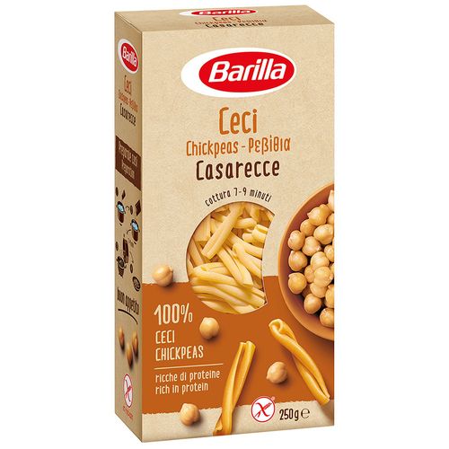 Fideos casarecce de garbanzo BARILLA 250 g