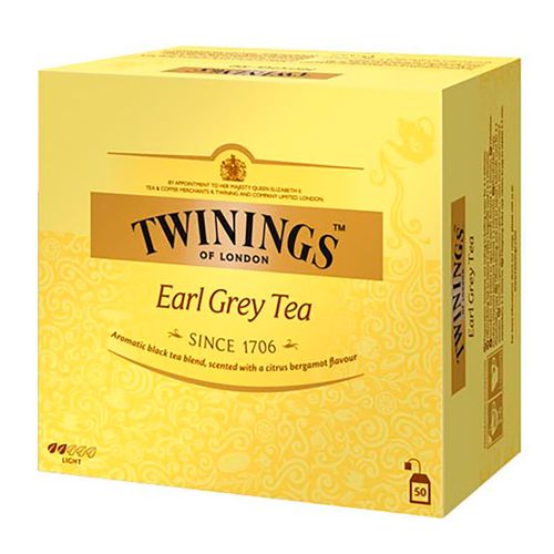 Té TWININGS early grey 50 un. 100 g