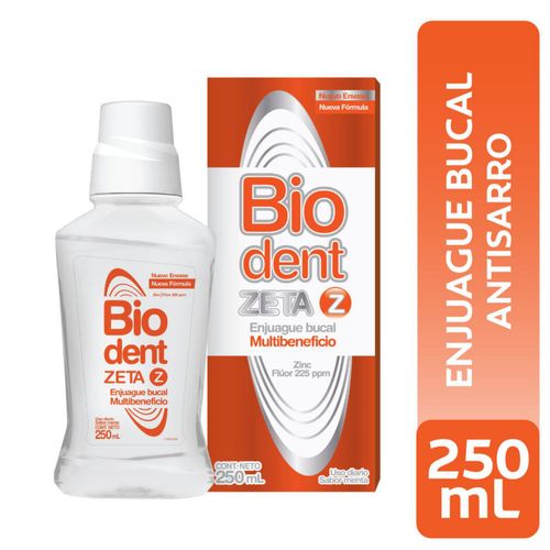 Enjuague bucal BIODENT Zeta 290 ml