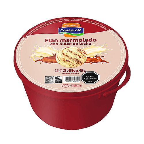 Helado CONAPROLE Flan con DDL 5 L
