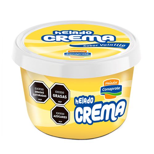 Helado crema CONAPROLE vaso 250 cc