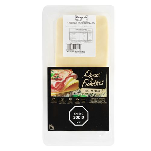 Queso Muzzarella trozada CONAPROLE A/C x 350 g aprox.