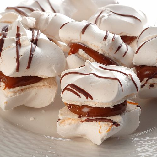 Merengue con dulce de leche x unidad 200 g