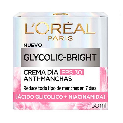 Crema de día L'ORÉAL Glycolic Bright SPF 30